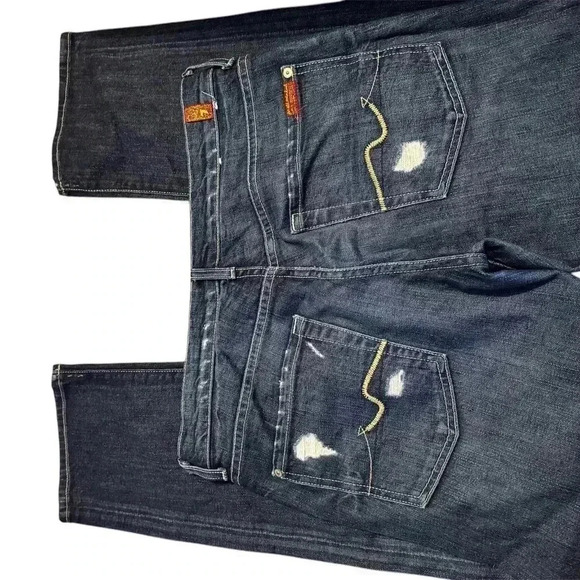 7 for Mankind Jared Slacker Boyfriend Jean - Picture 4 of 7